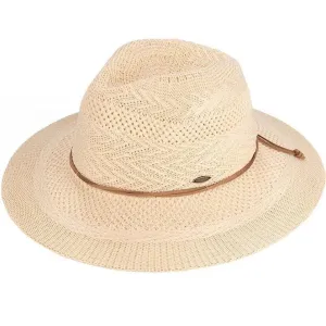 Suede String Panama Hat