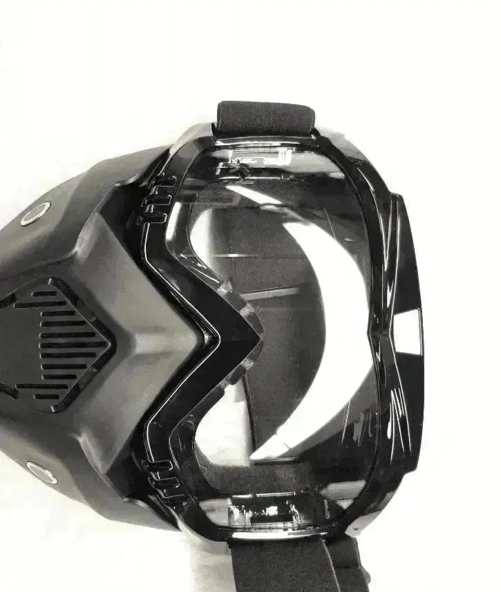 Tactical goggles for motorcycle helmet