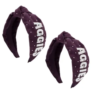 Texas A&M University - Beaded Headband