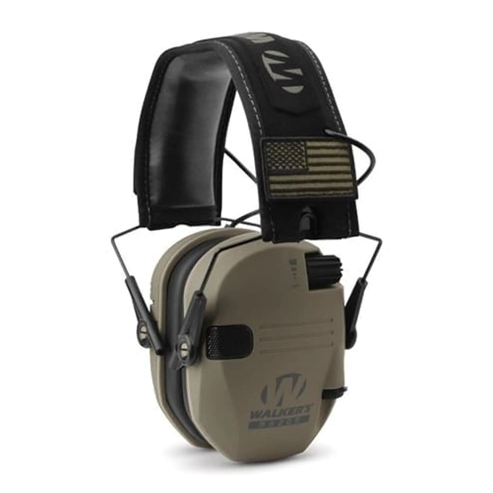 Walker's Standard Earmuffs, Patriot-FDE, One-Size