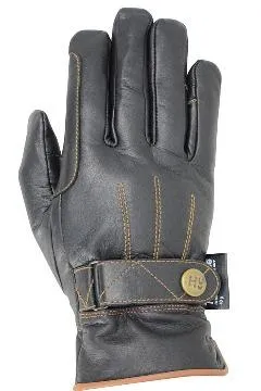 Winter Riding Gloves Hy5 leather thinsulate